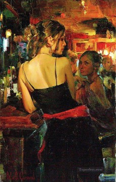 Women Painting - Pretty Woman MIG 05 Impressionist